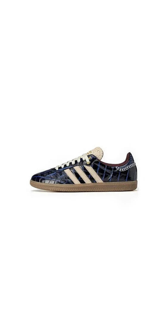 ADIDAS SAMBA X WALES BONNER CROC COLLIGIATE NAVY