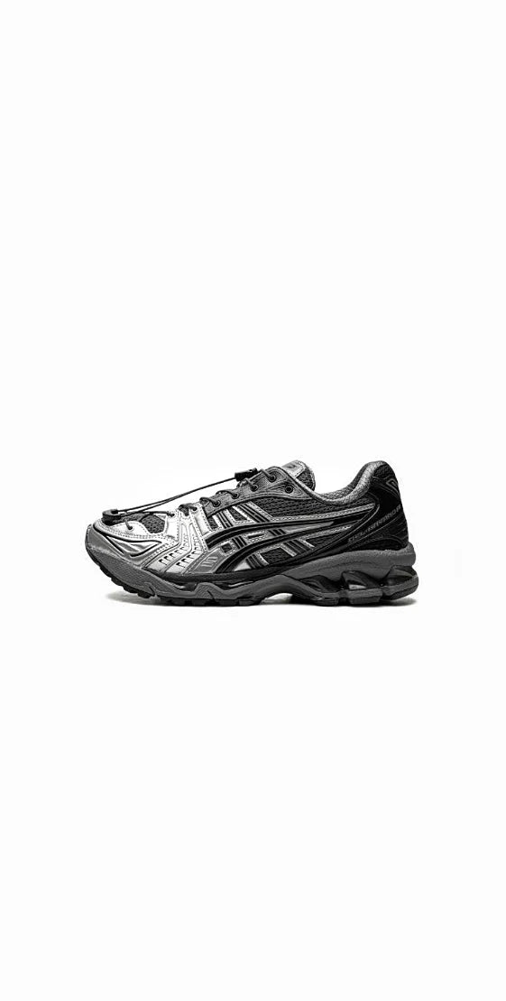 ASICS GEL KAYANO 14 X UNAFFECTED BLACK SILVER