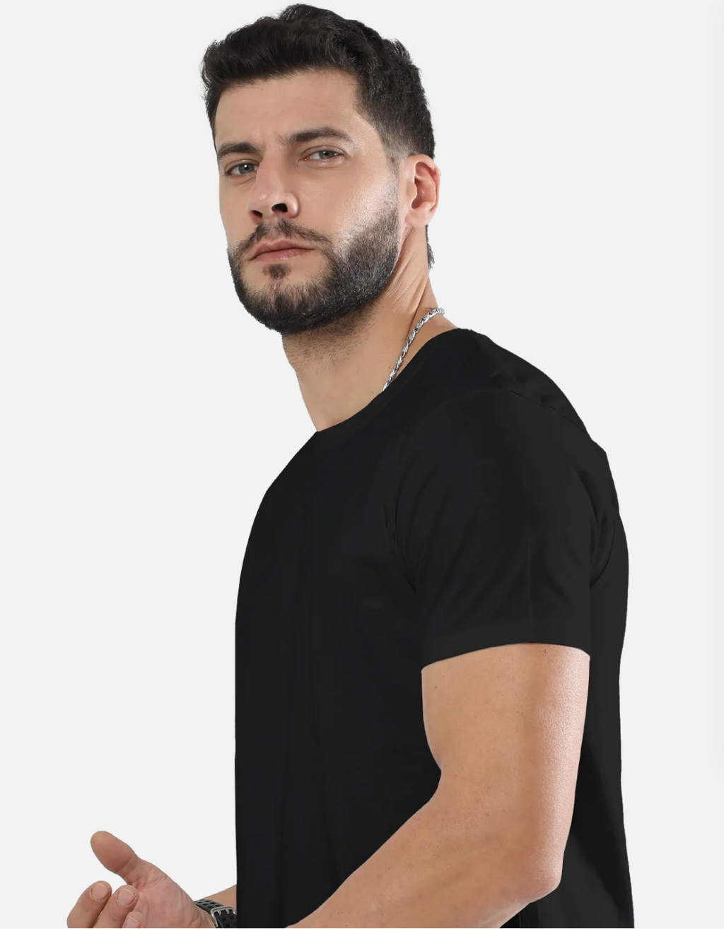 BAASH UNISEX BASIC T-SHIRT[BLACK]