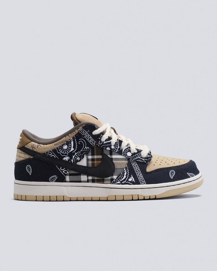 Nikee SB Dunk x Travis Scott Bandana DP