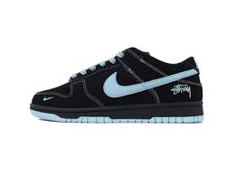 Nikee SB Dunk x Stusssy Black DP